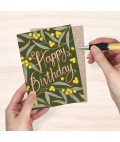 Greeting Card | Birthday Wattle